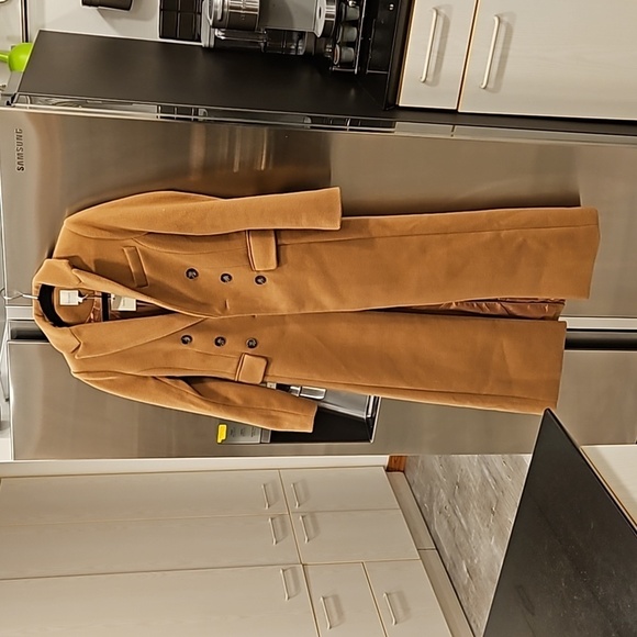 💕FAVORITE DAUGHTER💕 The Simon Coat ~ Camel Brown XS NWT - Picture 9 of 16